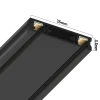 Трековая система накладная MAGNETIC H5 48V 2TRA BLACK 1500x25x5.5mm