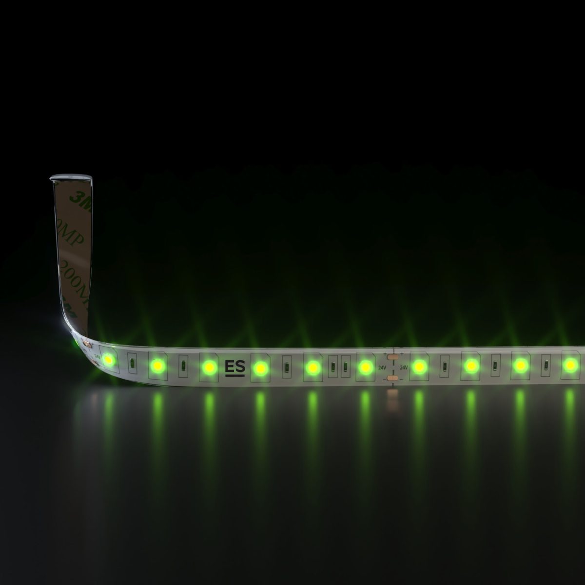 LED ժապավեն 24 Վ 14,4 Վտ/մ 60 Led/մ 5050 IP65, կանաչ, 5 մ LED ժապավեն 24V 14,4W 60Led 5050 IP65 կանաչ, 5 մ - Image 2