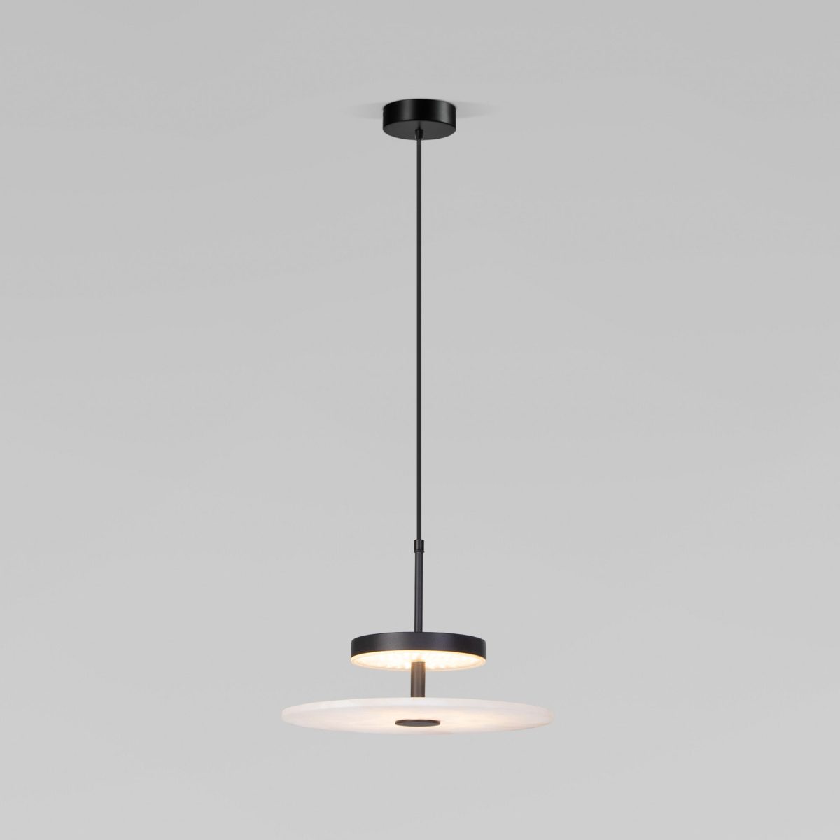 Կախովի LED լուսատու մարմարե ցրիչով 40342 LED սև - Image 2