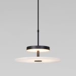 Կախովի LED լուսատու մարմարե ցրիչով 40342 LED սև