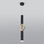 Подвесной светодиодный светильник 50191/1 LED черный/золото