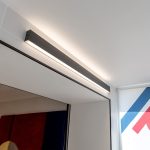 Գծային վրադիր երկկողմանի LED լուսատու 128սմ 50W 4200K սև շագրեն (101-100-40-128) - Image 2