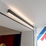 Գծային վրադիր երկկողմանի LED լուսատու 53սմ 20W 3000K սև շագրեն (101-100-40-53) - Image 2