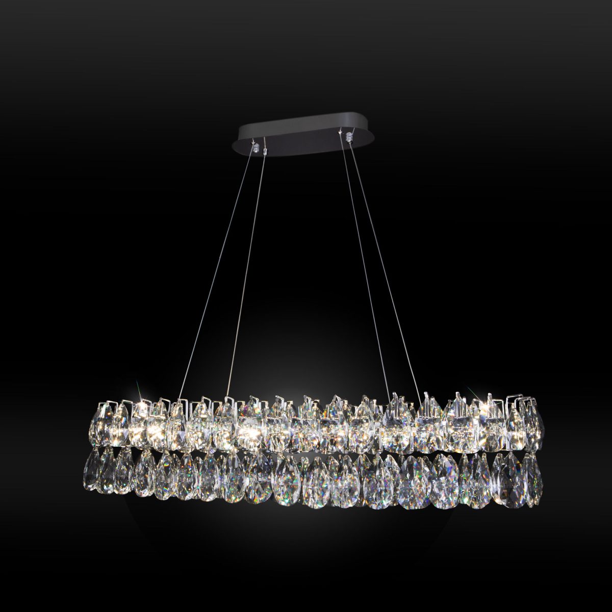 Կախովի ջահ՝ բյուրեղապակով 90372/1 Strotskis - Image 3