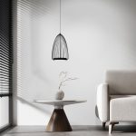 Կախովի LED լուսատու 40009/1 LED սև - Image 5