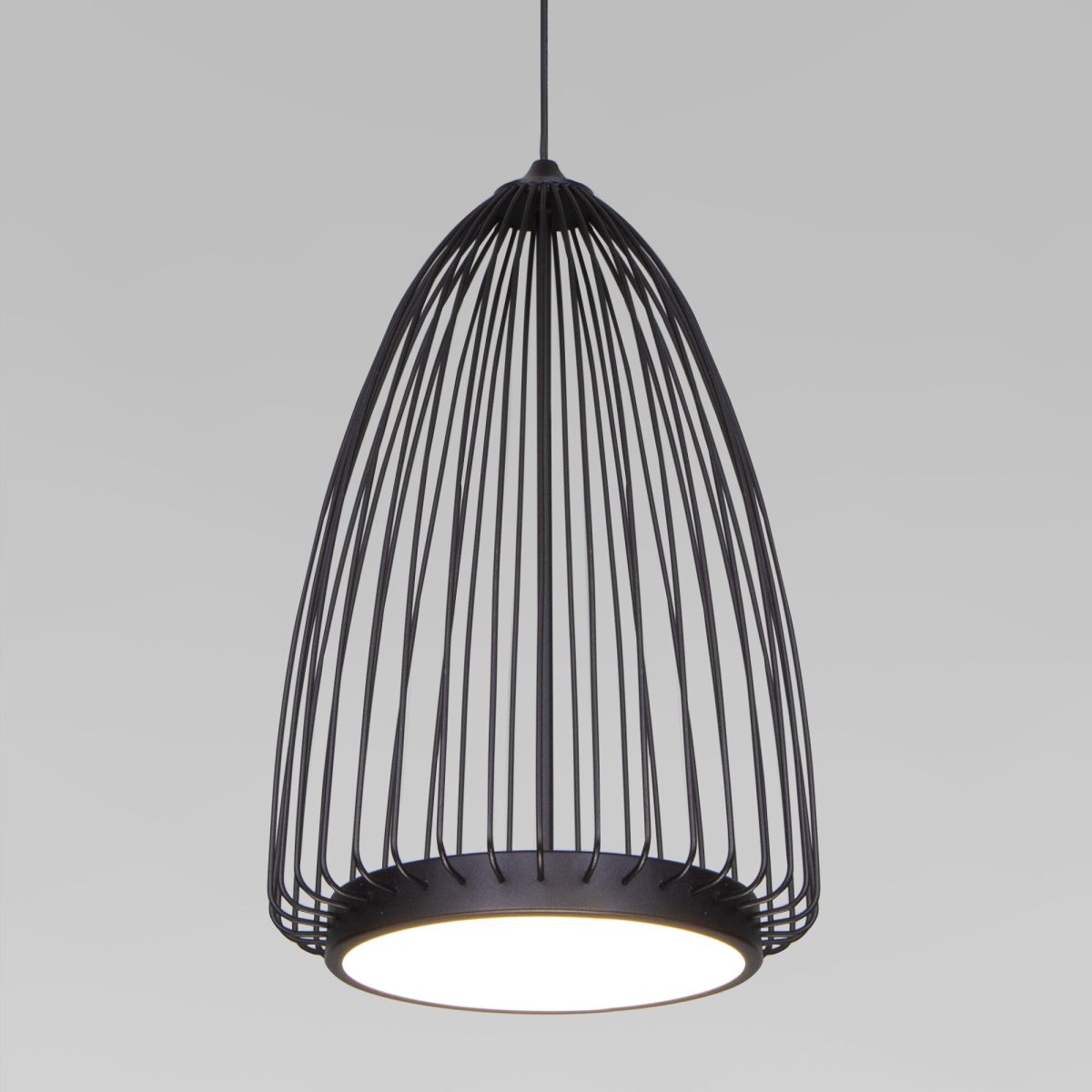 Կախովի LED լուսատու 40009/1 LED սև - Image 2