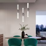 Подвесной светодиодный светильник 50191/1 LED белый/хром — изображение 4