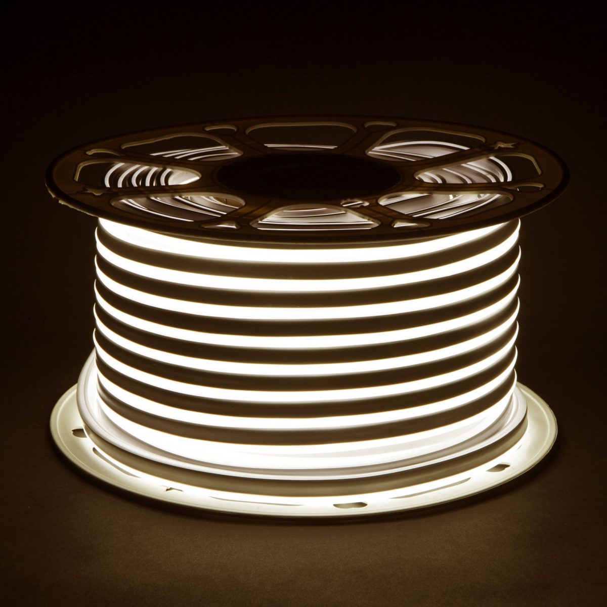 Светодиодный гибкий неон 220 В 9.6 Вт/м 120 Led/м 2835 IP67, односторонний дневной белый 4200 K, 50 м Гибкий неон 220V 9,6W 120Led 2835 IP67 односторонний дневной белый, 50 м — изображение 2