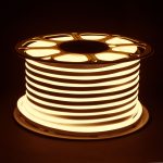 Светодиодный гибкий неон 220 В 9.6 Вт/м 120 Led/м 2835 IP67, односторонний теплый белый 3300 K, 50 м Гибкий неон 220V 9,6W 120Led 2835 IP67 односторонний теплый белый, 50 м — изображение 2